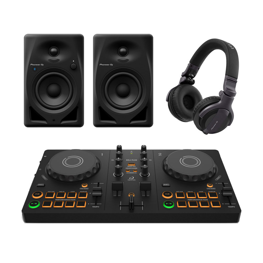 Alpha Theta DDJ-FLX2＋PioneerDJ HDJ-CUE1 Pioneer DJ AlphaTheta DDJ-FLX2 + HDJ-CUE1 Bundle – Pioneer DJ Store