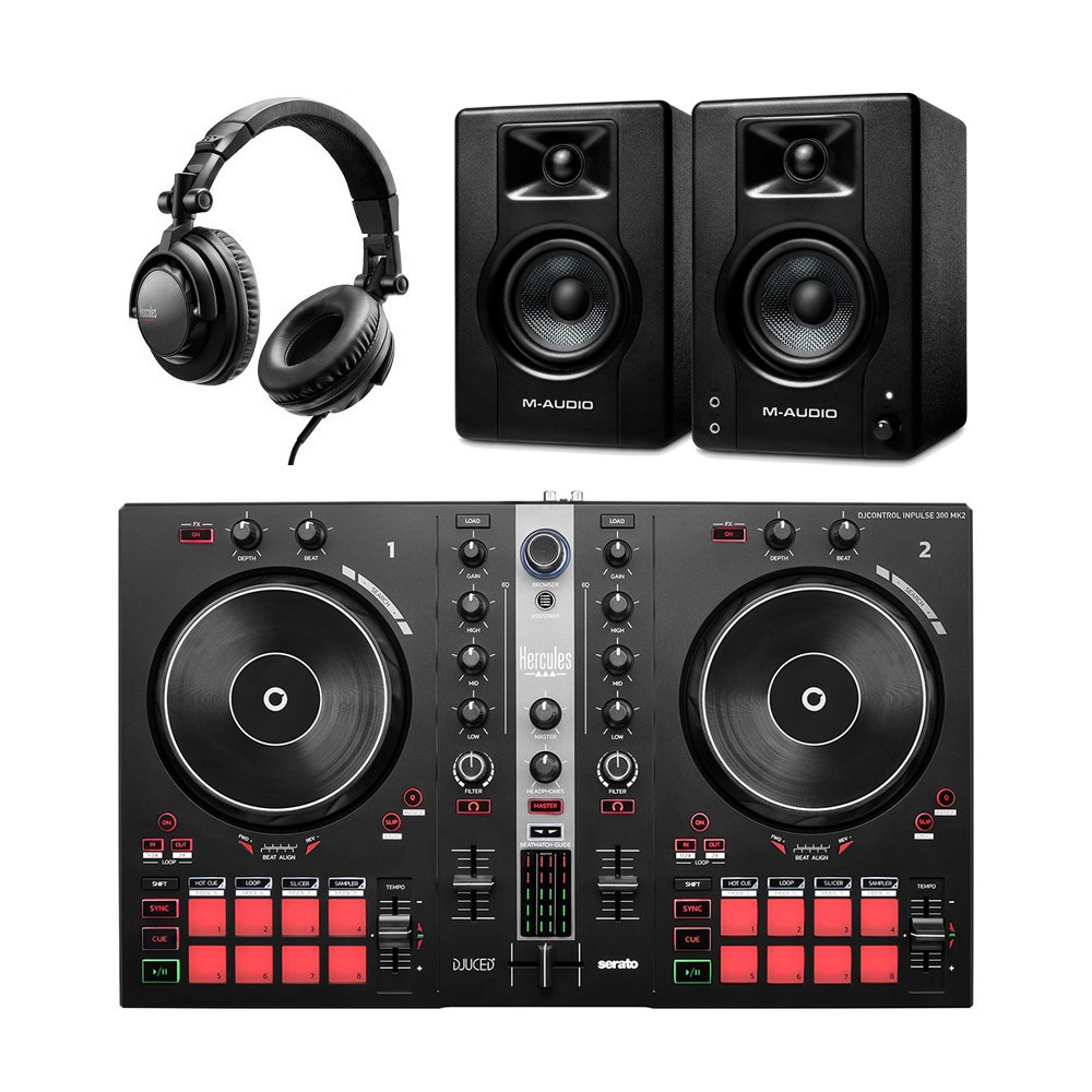 Hercules Inpulse 300 MK2 DJ Equipment Package Deal