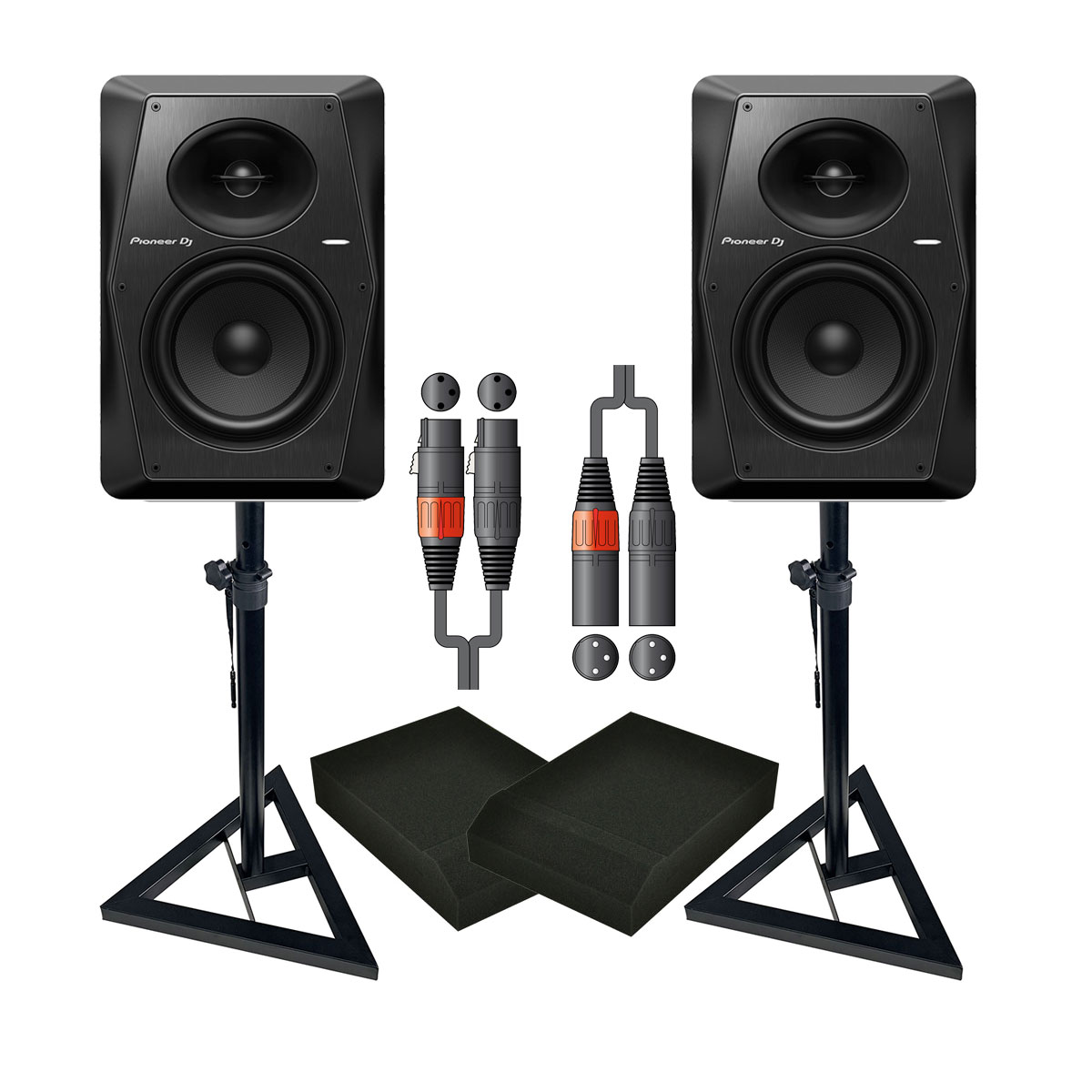 Pioneer DJ VM-70 Monitor Bundle Deal