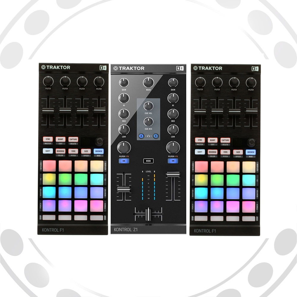 Native Instruments Traktor Kontrol Z1 + 2x Traktor Kontrol F1 Bundle