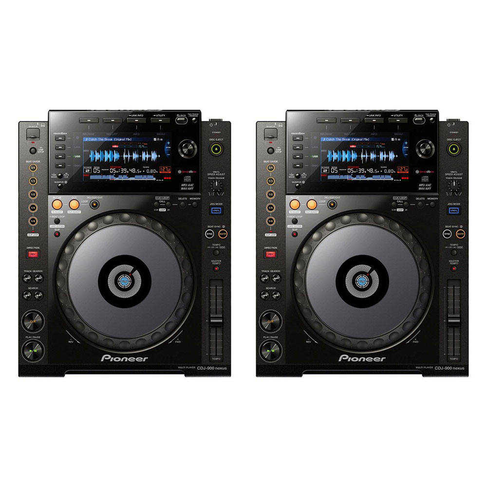 2 x Pioneer CDJ-900NXS Multi Players (B-Stock) 2 x Pioneer CDJ-900NXS Multi Players (B-Stock)