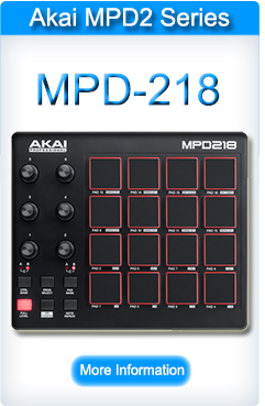 Akai MPD 218 Pad Controller