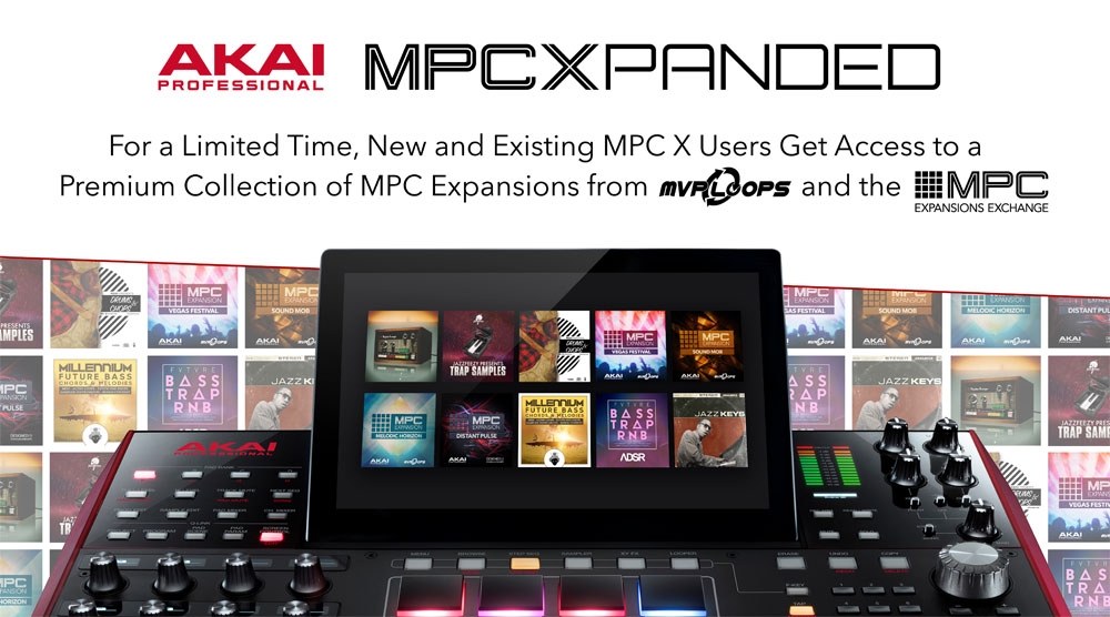 Akai MPC Xpanded Limited Time Promotion Offer