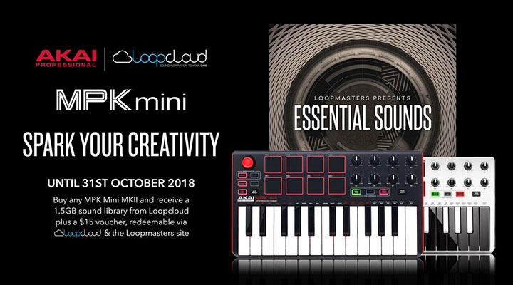 Akai Professional X Loopcloud | Limited Time Promotion Akai Professional X Loopcloud | Limited Time Promotion