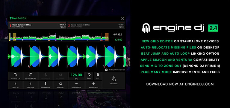 New Engine DJ Software Update Version 2.4