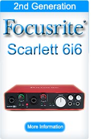 Focusrite Scarlett 6i6 (2nd Generation) Focusrite Scarlett 6i6 (2nd Generation)