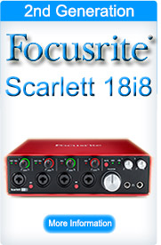 Focusrite Scarlett 18i8 (2nd Generation) Focusrite Scarlett 18i8 (2nd Generation)