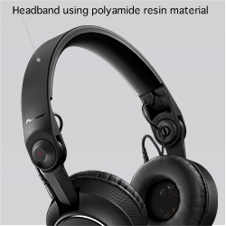 Headband using polyamide resin material