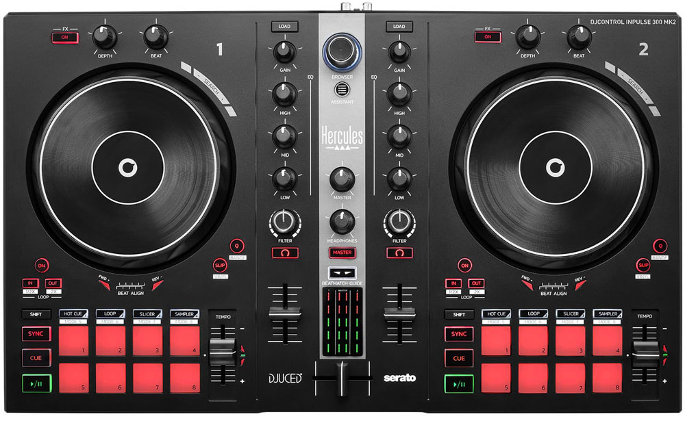 Hercules DJControl Inpulse 300 MK2 DJ Controller