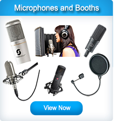 Studio Microphones and Vocal Booths