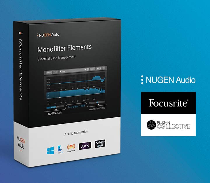 New Focusrite Plug-in Collective offer from Nugen Audio New Focusrite Plug-in Collective offer from Nugen Audio