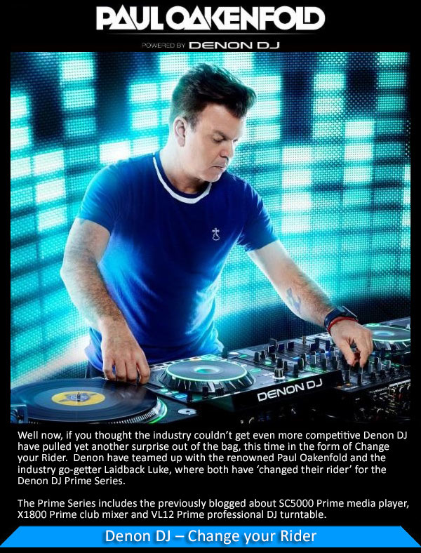 Denon DJ &ndash; Change your Rider