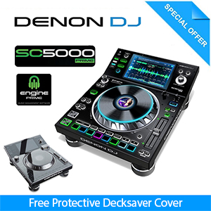 Denon DJ SC5000 Prime Media Player with 7" Multi-Touch Display