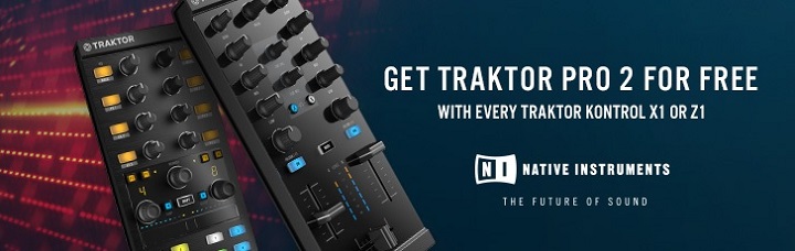 FREE Native Instruments Traktor Pro 2 DJ Software worth £80 FREE Native Instruments Traktor Pro 2 DJ Software worth £80