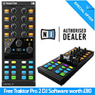 Traktor X1 with Free Traktor Pro 2 DJ Software worth &pound;80
