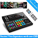 Native Instruments Maschine Studio (Black) with 7 FREE Expansion Packs