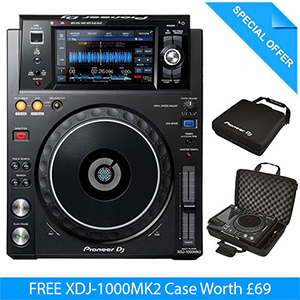 Pioneer XDJ-1000MK2 Multiplayer with FREE Case
