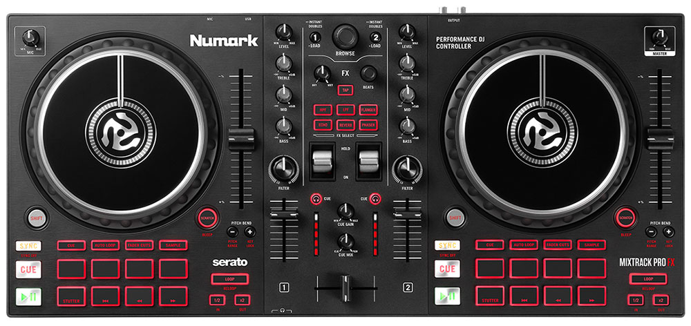 Numark Mixtrack Pro FX Beginner DJ Controller