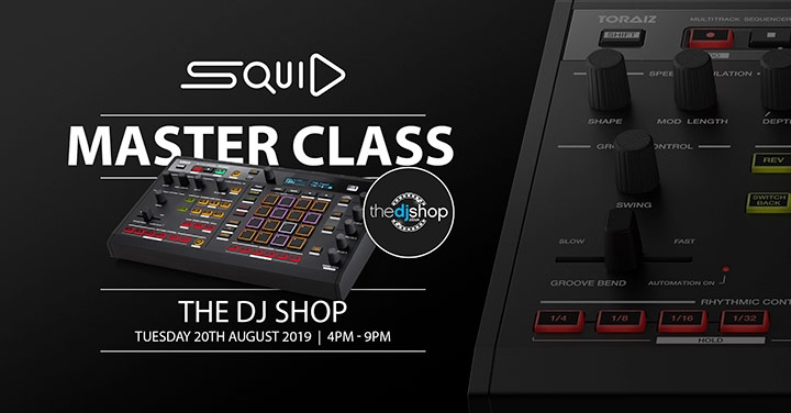 PIONEER DJ DROP-IN SESSION & TORAIZ SQUID MASTERCLASS