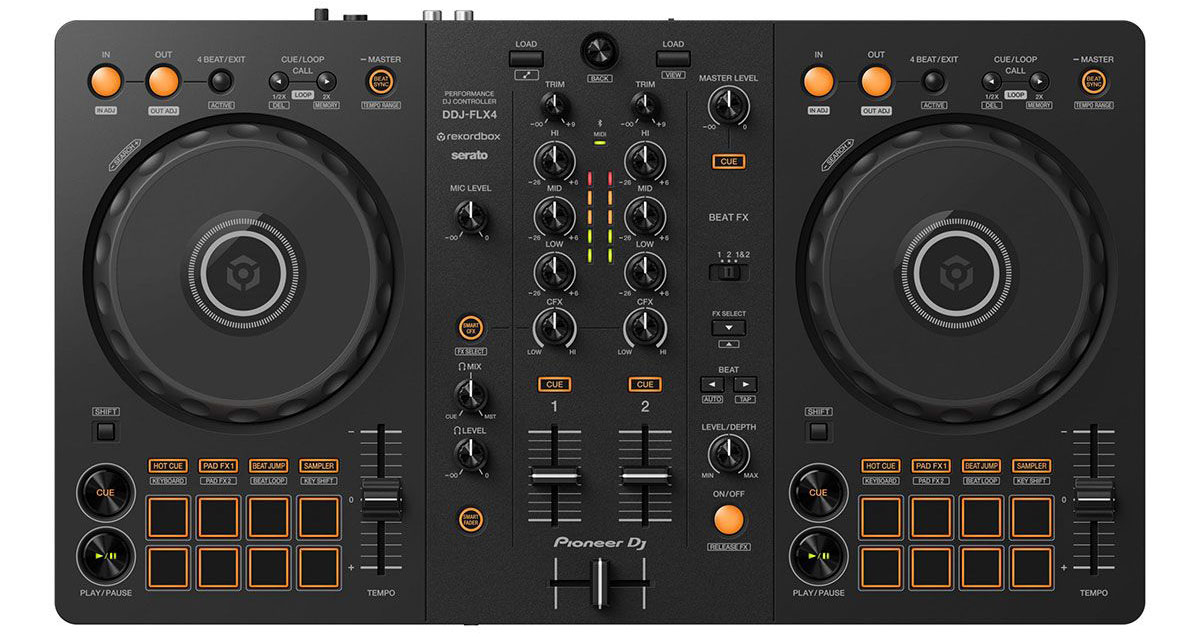 Pioneer DJ DDJ-FLX4 2-Channel DJ Controller