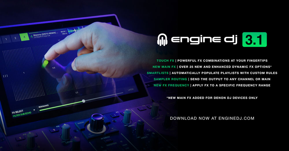 NEW RELEASE Engine DJ Version 3.1