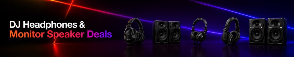 DJ Headphones & Monitor Speaker Deals