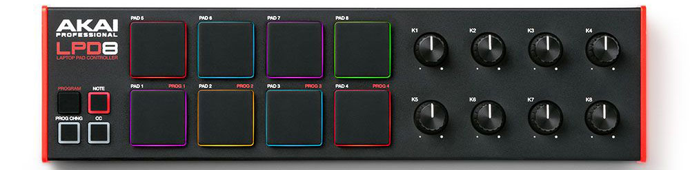 Akai Professional LPD8 MK2 Laptop Pad MIDI Controller