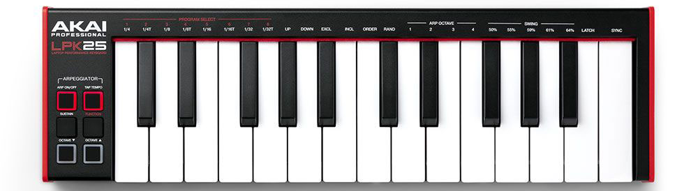 Akai LPK25 MK2 Midi Keyboard Controller
