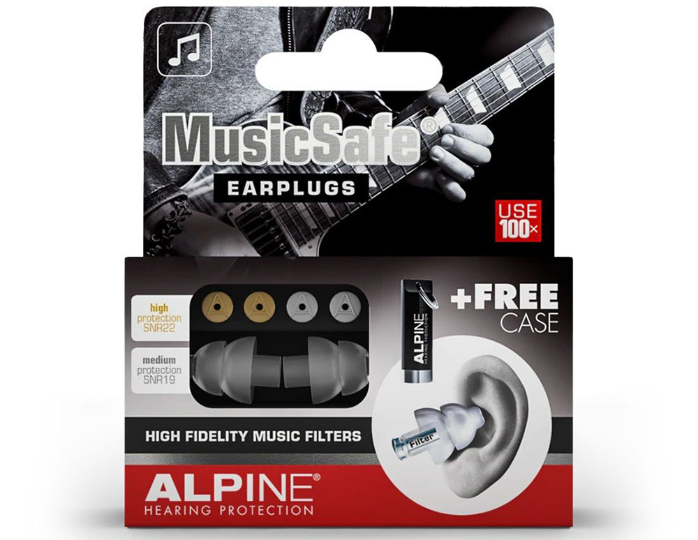 Alpine MusicSafe Classic Earplugs for Musicians and DJs