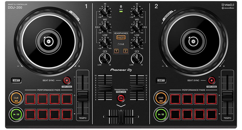 Pioneer DDJ-200 2-Channel Smart DJ Controller